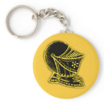 Medieval Helmet V Key Chain