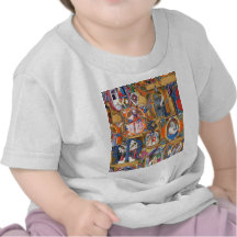 Medieval Illuminations Tee Shirts