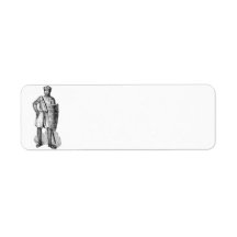 Medieval Knight Address Label
