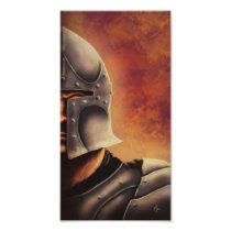 medieval knight fantasy photo print