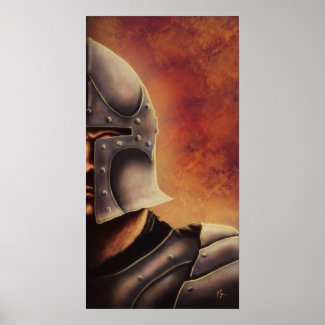 medieval knight poster