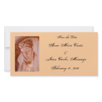 Medieval Lady Theme Save the Date photo cards by IceFaerie Medieval Lady Theme Save the Date photo cards