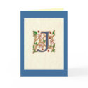 MEDIEVAL LETTER J cards