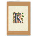 MEDIEVAL LETTER K cards by kates_kards MEDIEVAL LETTER K cards