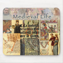 Medieval Life Mouse Pad
