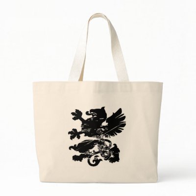 Medieval Lion Tote Bag by starverse