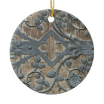 Medieval Lock Christmas Tree Ornaments