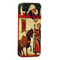 Medieval Manuscript iPhone4 Case Iphone 4 Case-mate Cases