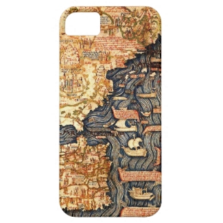 Medieval Map iPhone Case