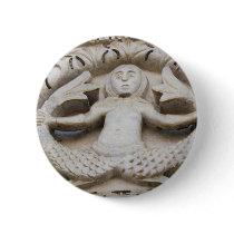 Medieval Mermaid Buttons