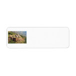 medieval monastery return address label