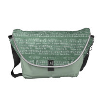 Medieval Music Manuscript Medium Messenger Bag at Zazzle