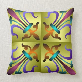 Medieval Pattern Pillow