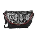Medieval Renaissance Pageantry Elegant Pattern messenger bags