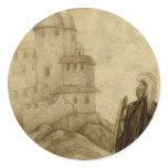 Medieval Round Stickers