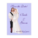 Medieval Save the Date! Postcards