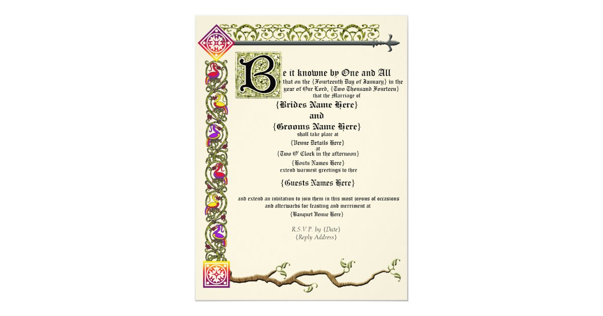 renaissance scroll wedding invitations scroll wedding invitation zazzle renaissance scroll wedding invitations scroll wedding invitation zazzle