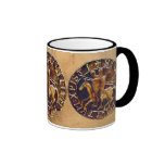 Medieval Seal of the Knights Templar Coffee Mugs