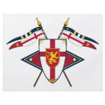 Medieval Shield and Flags Flyer