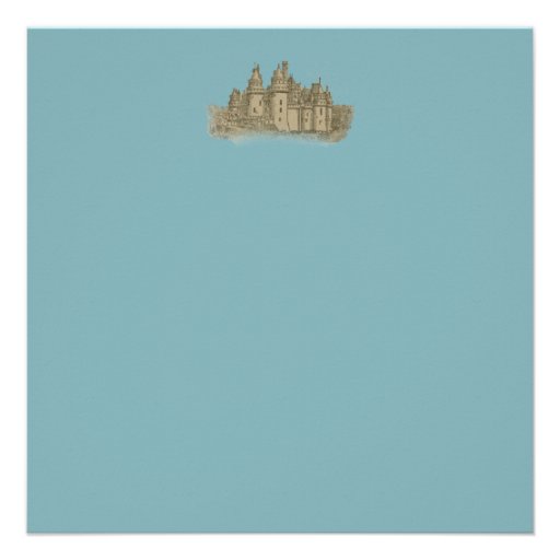 Medieval Storybook Castle Royal Invitation Card
