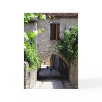 Medieval Town and Entrance Door , France cards