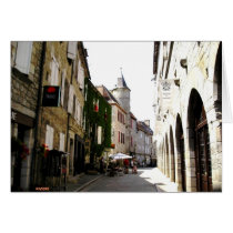 Medieval Town of Martel, France cards
