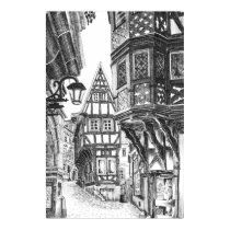 Medieval Townscape posters