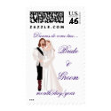 Medieval Wedding Theme postage