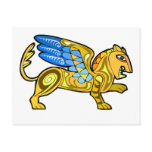 Medieval Winged Lion Gryphon Post Card