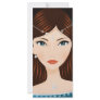 Medieval Woman Personalized Rack Card
