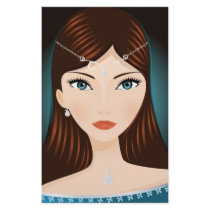 Medieval Woman stationery