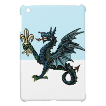 medieval Wyvern Dragon Ipad Mini Case Fantasy Myth