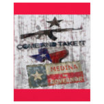 Medina For Governor flyers