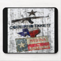 Medina For Governor mousepads