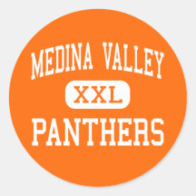 Medina Valley - Panthers - High - Castroville Stickers