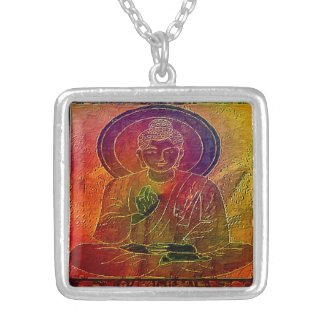 Meditating Buddha5 Necklace