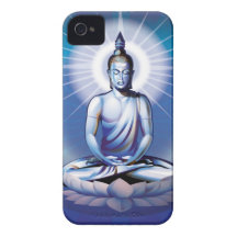 Meditating Buddha iPhone 4 Case
