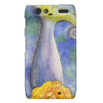 Meditating Mellow Mermaid Droid RAZR Cover