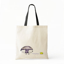 Meditating mushroom bag bags