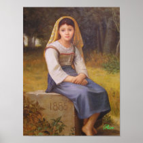 Meditation 1885 - Reproduction Pri... - Customized Print