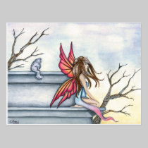 Meditation Postcard Print postcards