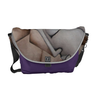 Meditation Rickshaw Messenger Bag