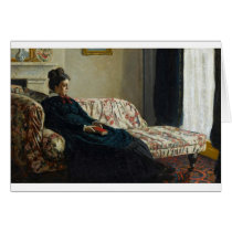 Meditation, Sitting on a Sofa (1870-1871) cards