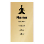 Meditation - Yoga Business Cards