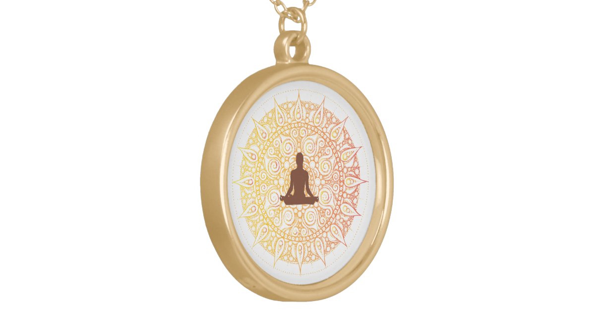 Meditation/Yoga Necklace Zazzle