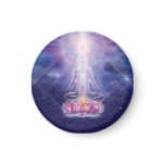 Meditator Fridge Magnets