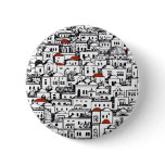 Mediterranean City Pinback Buttons