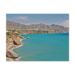 Mediterranean Coast Postcard