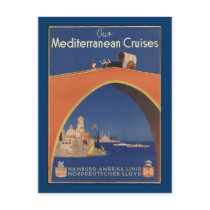 Mediterranean Cruises postcards