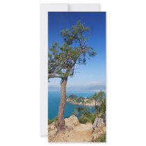 Mediterranean landscape - Sestri Levante Custom Rack Cards
